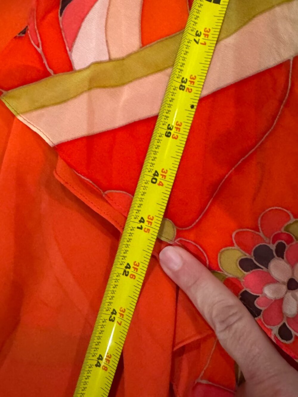 Sue Wong Dress Y2K Sexy #58 Cocktail SILK chiffon Evening Orange Beaded Hi Low - Picture 10 of 14